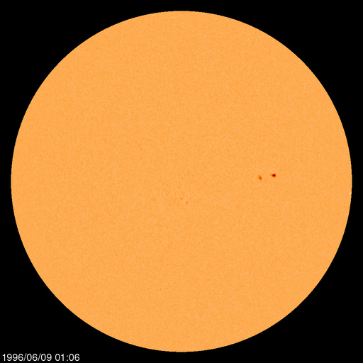 Sunspot regions