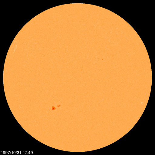 Sunspot regions