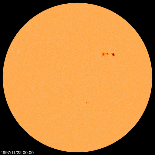 Sunspot regions