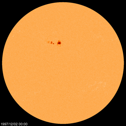 Sunspot regions