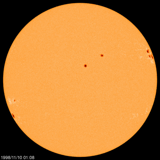 Sunspot regions