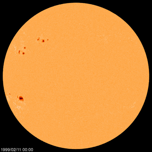 Sunspot regions