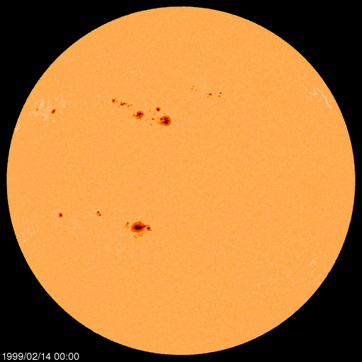 Sunspot regions