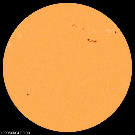 Sunspot regions