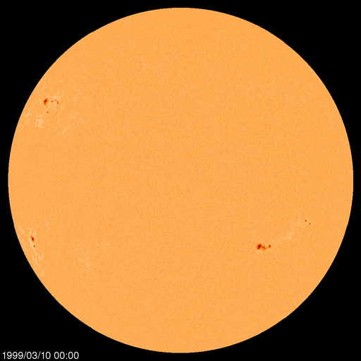 Sunspot regions