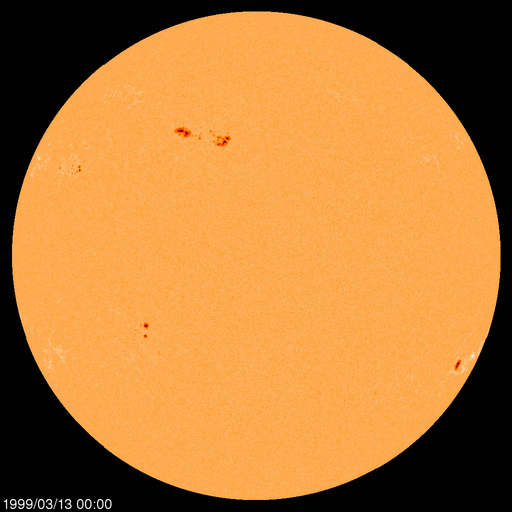 Sunspot regions