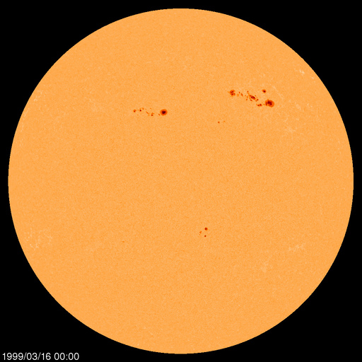 Sunspot regions