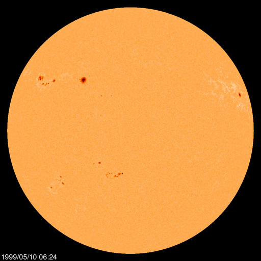 Sunspot regions