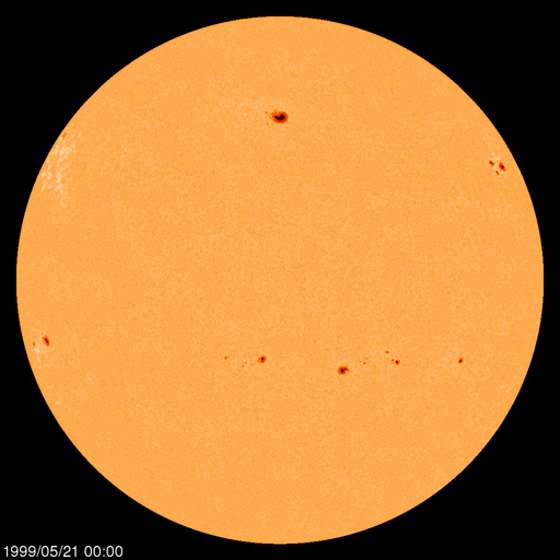 Sunspot regions