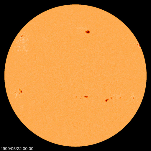 Sunspot regions