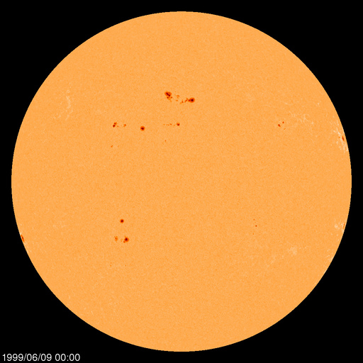 Sunspot regions