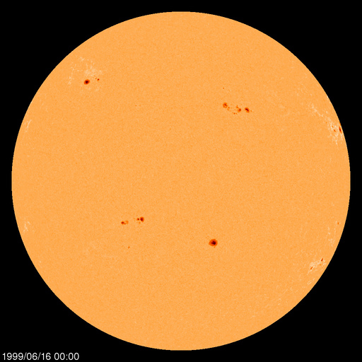 Sunspot regions