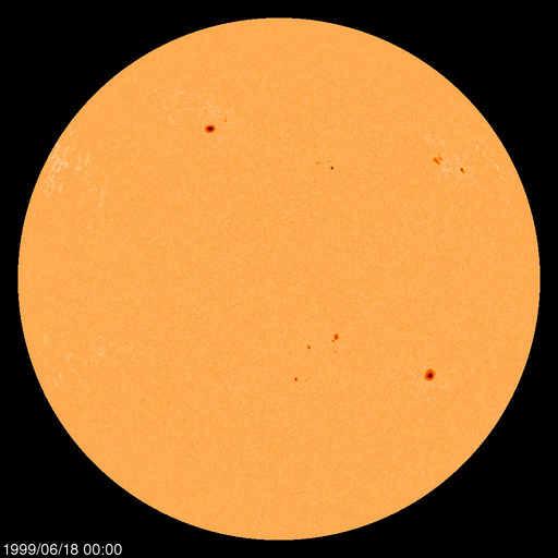 Sunspot regions