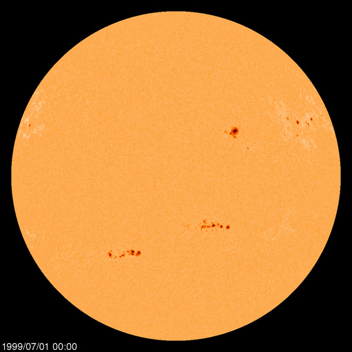 Sunspot regions