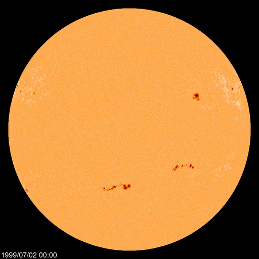 Sunspot regions