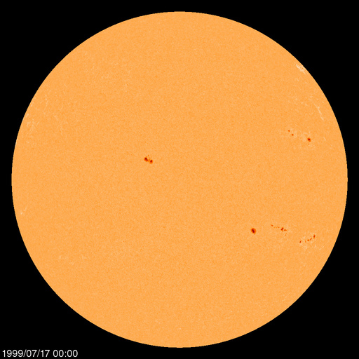 Sunspot regions