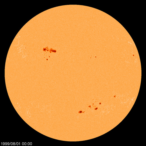 Sunspot regions