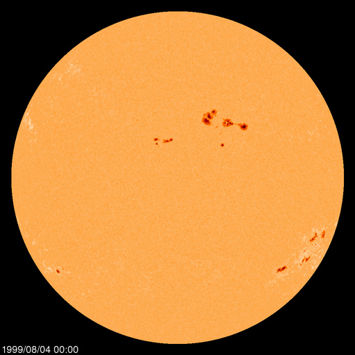 Sunspot regions