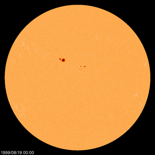 Sunspot regions