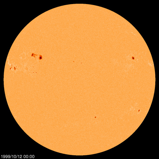 Sunspot regions