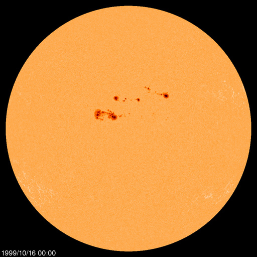 Sunspot regions