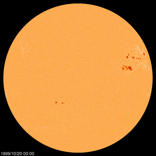 Sunspot regions