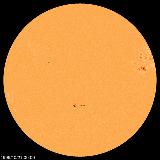 Sunspot regions