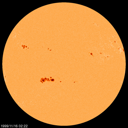 Sunspot regions