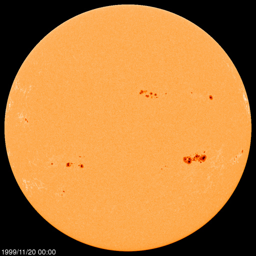 Sunspot regions