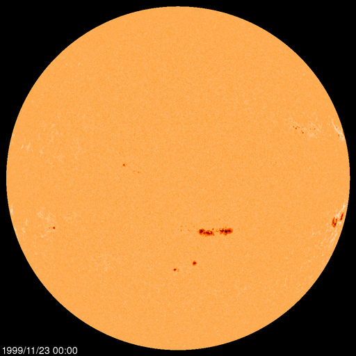 Sunspot regions