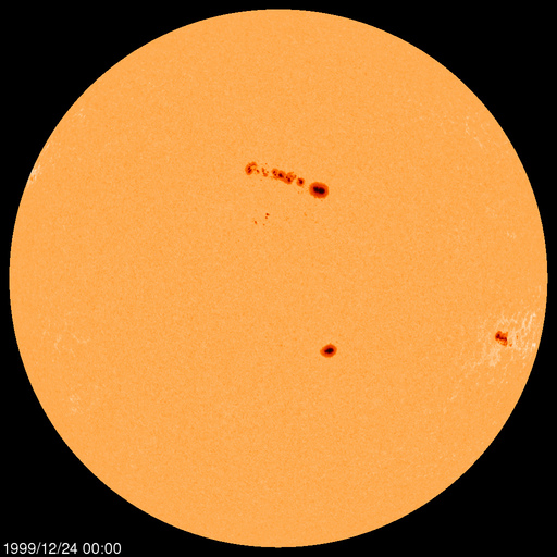 Sunspot regions