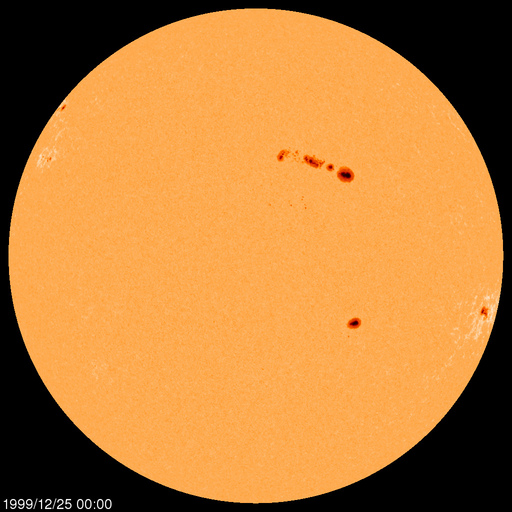 Sunspot regions