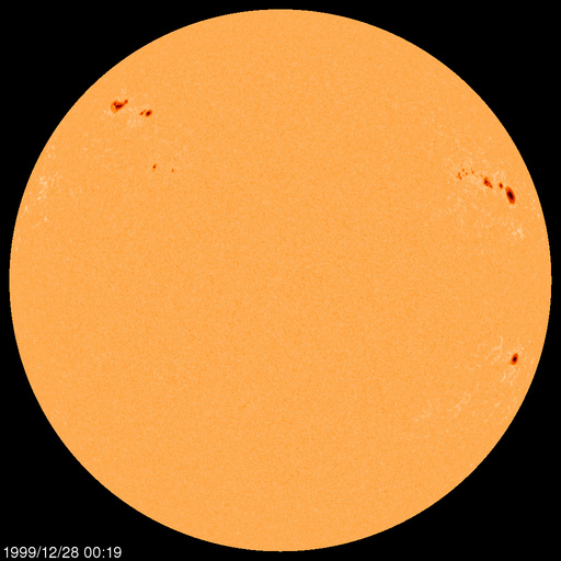 Sunspot regions