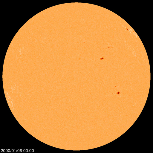 Sunspot regions