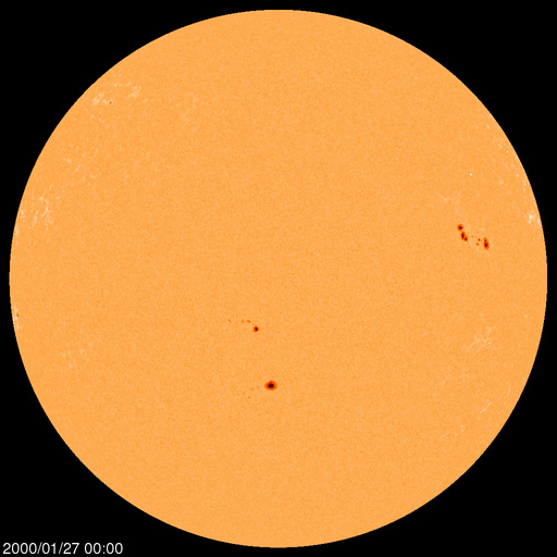 Sunspot regions