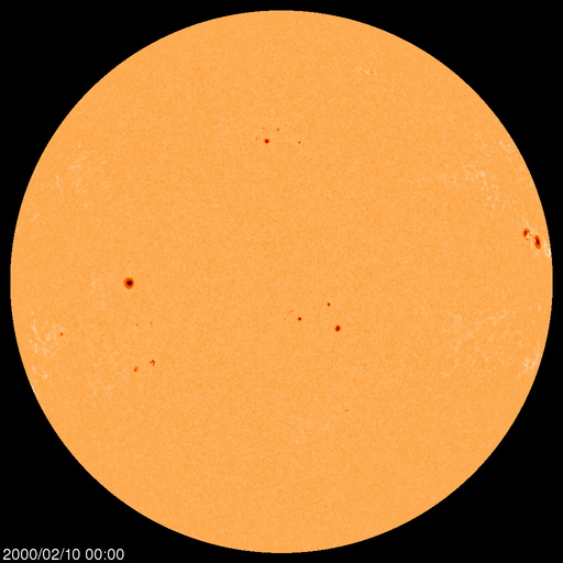 Sunspot regions