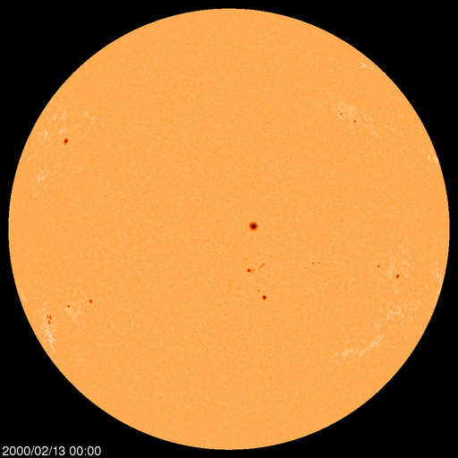 Sunspot regions