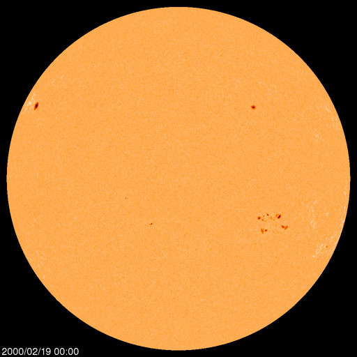 Sunspot regions