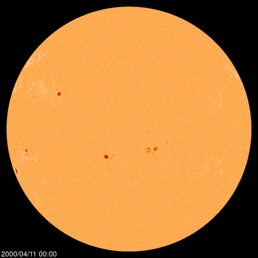 Sunspot regions