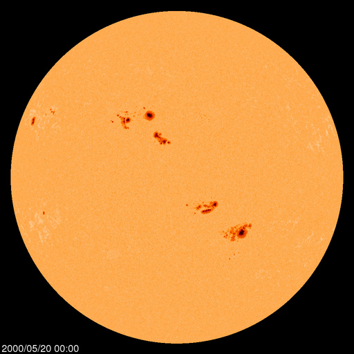 Sunspot regions