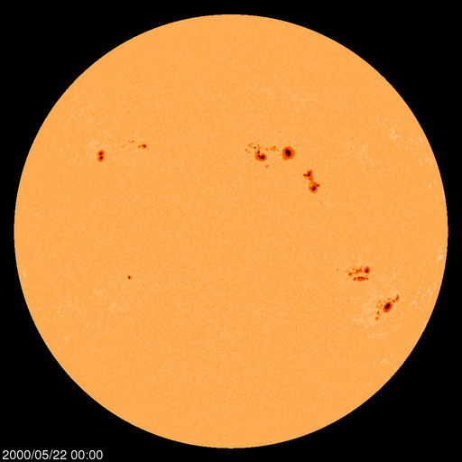 Sunspot regions