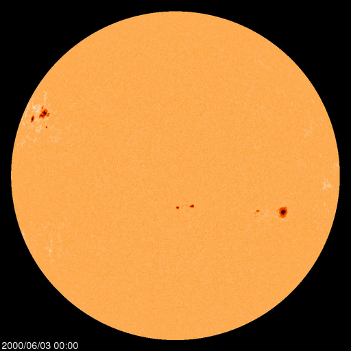 Sunspot regions