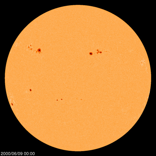 Sunspot regions