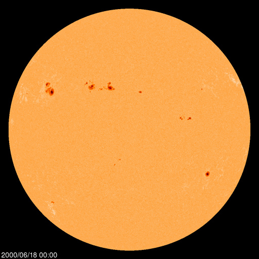 Sunspot regions