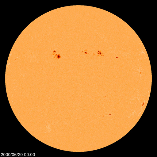 Sunspot regions