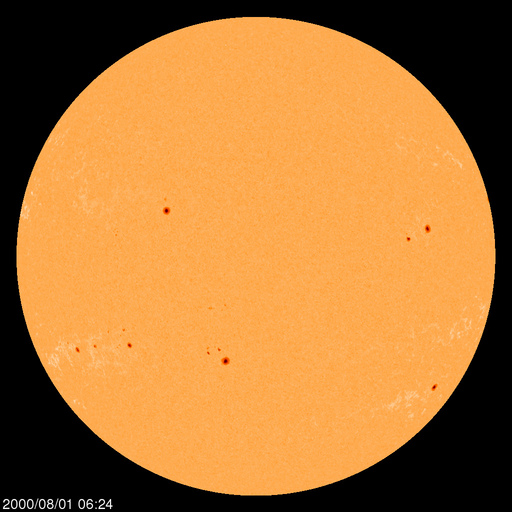 Sunspot regions