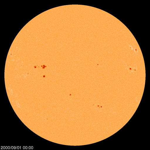 Sunspot regions