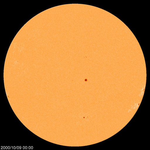 Sunspot regions