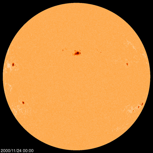 Sunspot regions