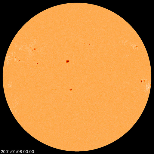 Sunspot regions